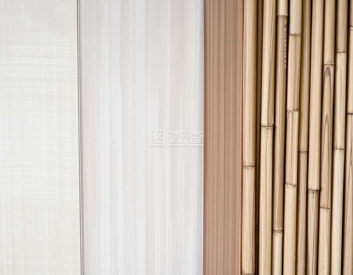 竹墻紋理 自然美學(xué)與現(xiàn)代裝飾材料的完美融合